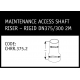 Marley Redi Civil Infrastructure Maintenance Access Shaft Riser Rigid DN375/300 2M - CHRR.375.2